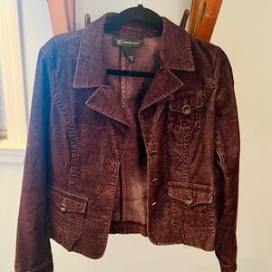 INC International Concepts Women's  Corduroy Jacket